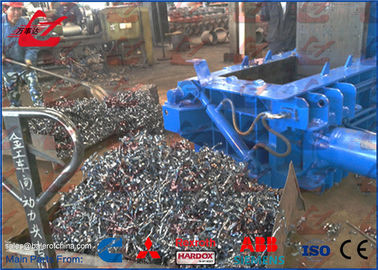 La prensa hidráulica de la chatarra Y83-100 para las virutas del metal embala 1000KG/h