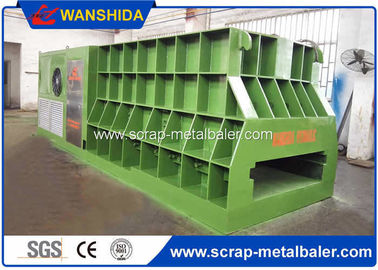 Tipo máquina para corte de metales horizontal del envase del esquileo de la chatarra de WANSHIDA 400 toneladas