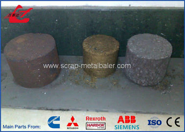 Metal las máquinas del enladrillado para los microprocesadores de aluminio del serrín/del metal de la prensa/el serrín del cobre