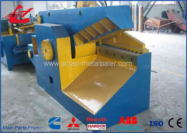 comprar Maquinaria fuerte del cocodrilo del cortador de la chatarra de la fuerza de corte, máquina de corte de acero del pedazo 18.5kW online manufacture