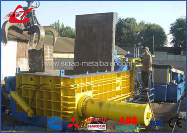 comprar Deseche la máquina de embalaje del pedazo de metal de la carrocería, máquinas de acero de la prensa del motor 74kW online manufacture