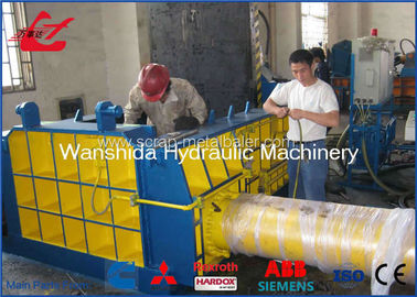 comprar Prensas de aluminio inútiles de la chatarra de las tuberías de acero automáticas llenas del PLC 250x250m m online manufacture