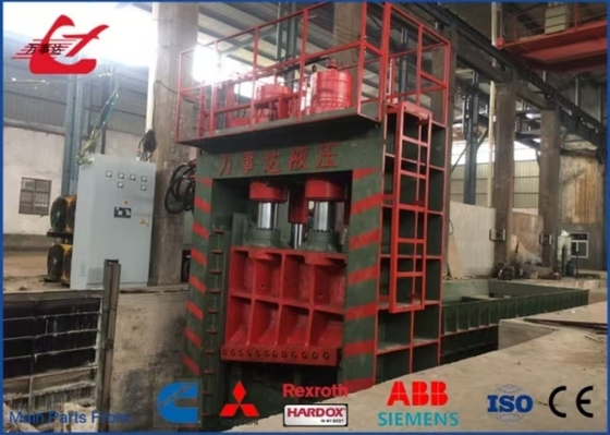 comprar 500 toneladas de chatarra hidráulica de metal no ferroso Tijeras de guillotina para el patio de reciclaje de metales 5-8 toneladas/h online manufacture