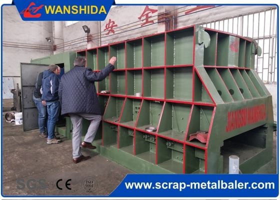 comprar Q43W-6300A 630 toneladas de contenedor hidráulico de chatarra de metal para el procesamiento de chatarra de acero pesado online manufacture