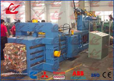 Cartón automático lleno de la prensa del papel usado que recicla el sistema Y82W-50A del PLC de la máquina