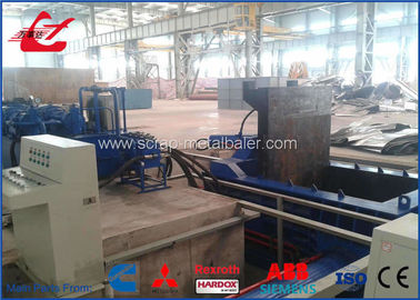 WANSHIDA 250Ton Compactor de chatarra de metal Perfiles de aluminio Presión de la máquina de baler Control manual de válvula