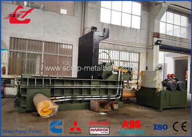 WANSHIDA 250Ton Compactor de chatarra de metal Perfiles de aluminio Presión de la máquina de baler Control manual de válvula