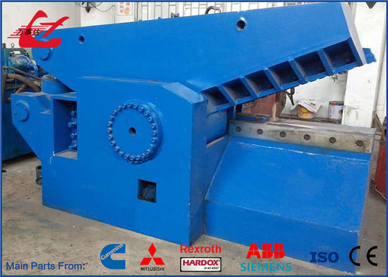 Cizalla hidráulica de cocodrilo de 160 toneladas, cuchilla de 800 mm, motor de 18,5 kW