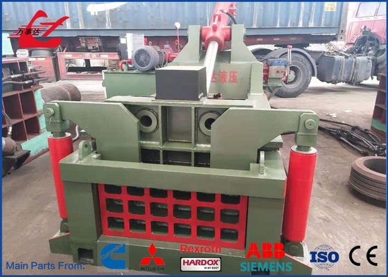 Y83Q-135 Cobre de alambre de cobre Bascador de metal delantero Out Baling Press