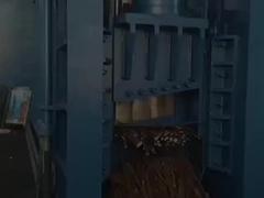 Vehículos de desecho Cisa de embalaje hidráulica para desechos de automóviles Recicladores de vehículos