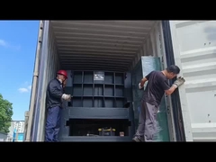 Cisa horizontal de desechos de contenedores para las fábricas de reciclado de corte de acero