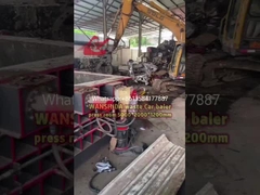 WANSHIDA embalaje de residuos de automóviles 5000x2000x1200 cámara