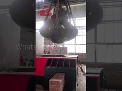 500 toneladas Cuztomizado de alta densidad de chatarra de metal de balería que trabaja en el patio del cliente