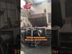 WANSHIDA 315 toneladas de desechos de metal para la embotellación de perfiles de aluminio máquina compactadora